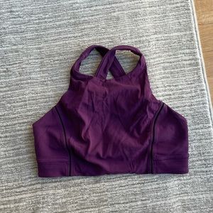 Lululemon medium sports bra in maroon